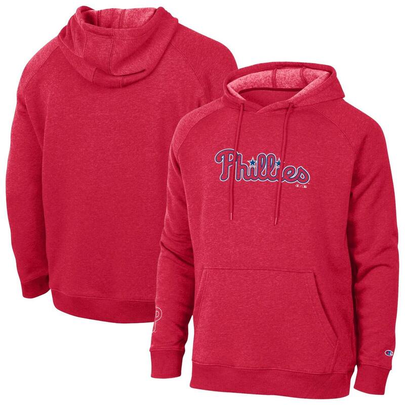 チャンピオン レディース トップス Tシャツ パーカー Men's Champion Red Philadelphia Phillies Triumph Tri-Blend Hoodie Phl Red レッド｜ReVida 店 18,360円