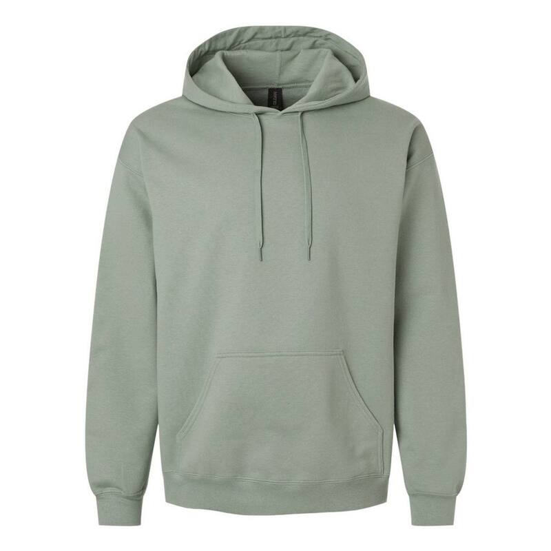 ギルダン レディース アウター 編み物・プルオーバー フリース パーカー Gildan Unisex Adult Midweight Fleece Hoodie Sage サルヴィア レディースファッション-ニット・セーター
