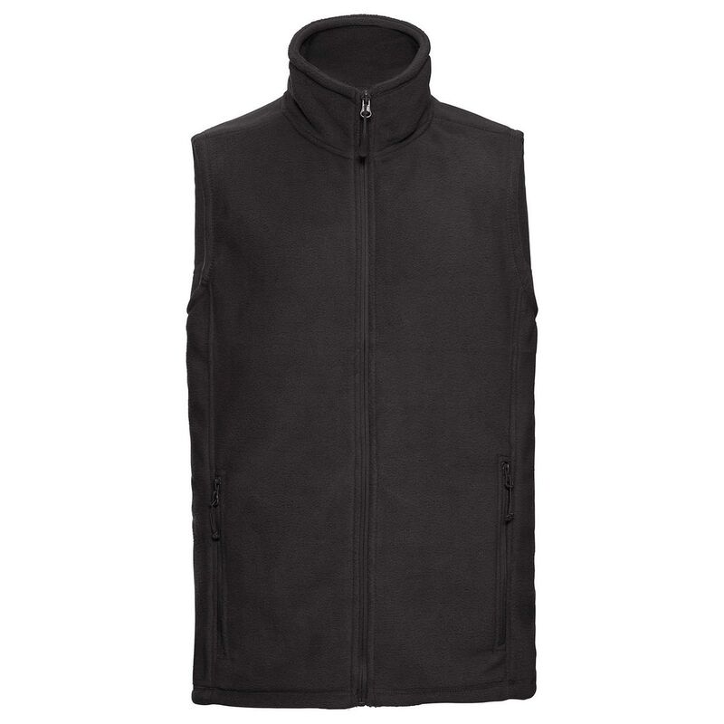 ラッセルアスレチック レディース アウター 上衣・上衣 ジレ フリース Russell Athletic Russell Mens Outdoor Fleece Gilet Black 黒いこと