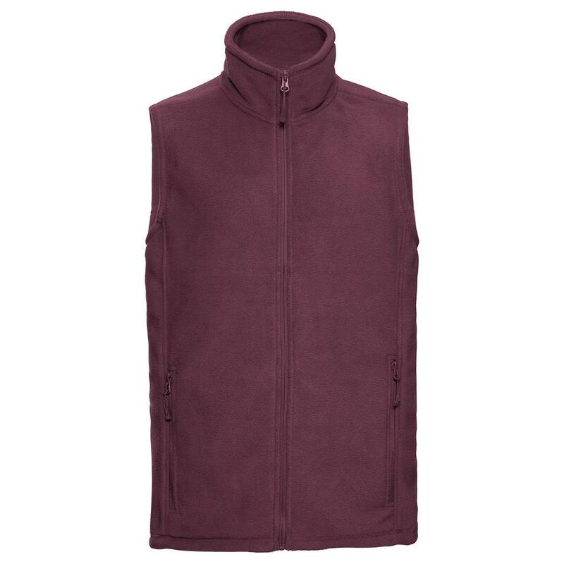 ラッセルアスレチック レディース アウター 上衣・上衣 ジレ フリース Russell Athletic Russell Mens Outdoor Fleece Gilet Burgundy バーガンディ