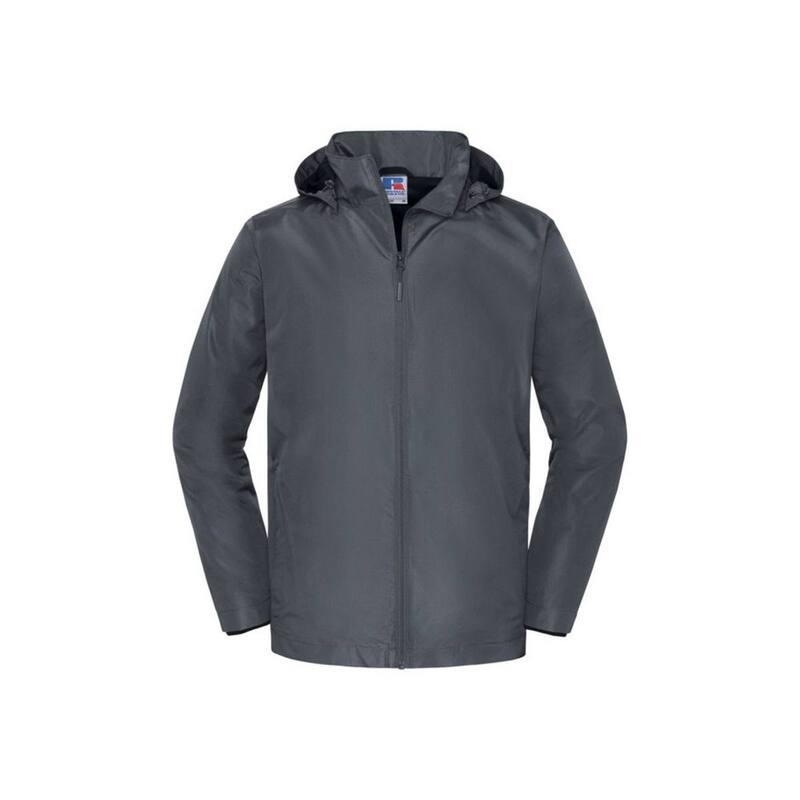 ラッセルアスレチック レディース アウター ジャケット・ブルゾン Russell Athletic Russell Collection Mens Essential Weatherproof Shell Jacket Iron Grey グレー