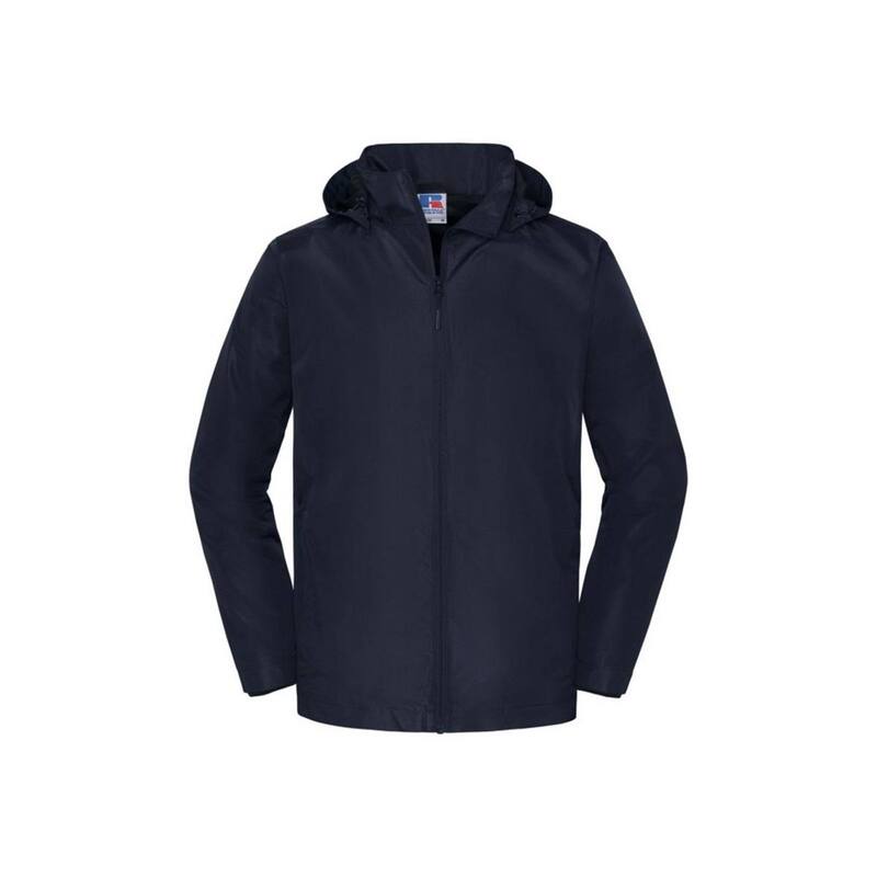 ラッセルアスレチック レディース アウター ジャケット・ブルゾン Russell Athletic Russell Collection Mens Essential Weatherproof Shell Jacket Navy ネイビー