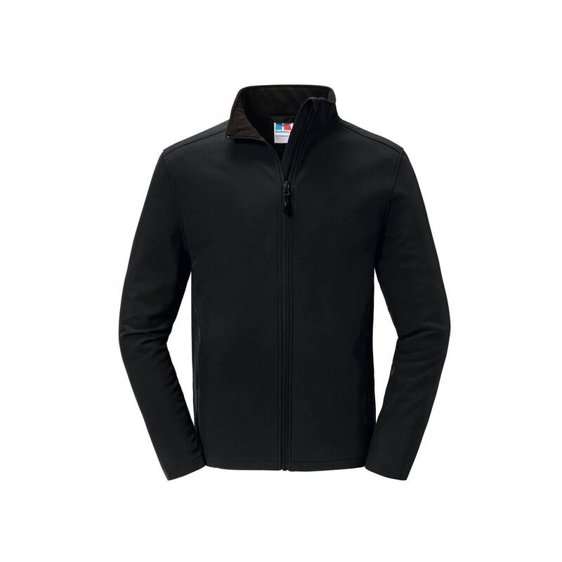 ラッセルアスレチック レディース アウター ジャケット・ブルゾン Russell Athletic Russell Mens Essential Soft Shell Jacket Black ブラック|ReVida 店