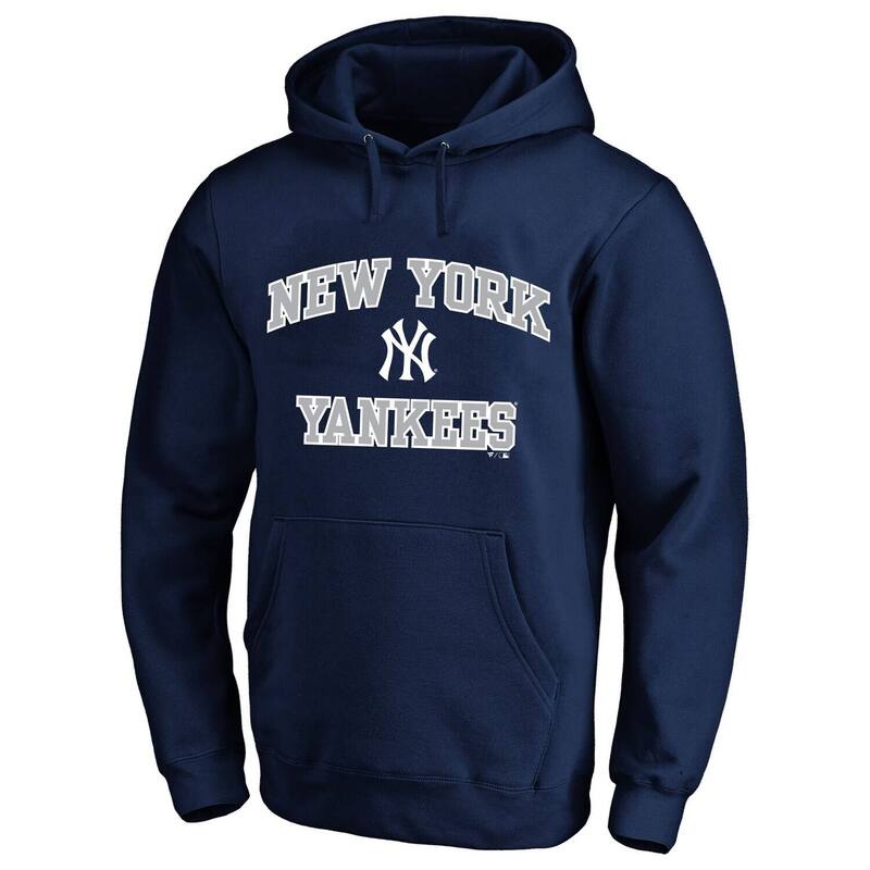 ファナティクス レディース トップス プルオーバー トール パーカー Men\u0027s Fanatics Navy New York Yankees Big \u0026 Tall Heart \u0026 Soul Hoodie Ynk Navy 米国海軍