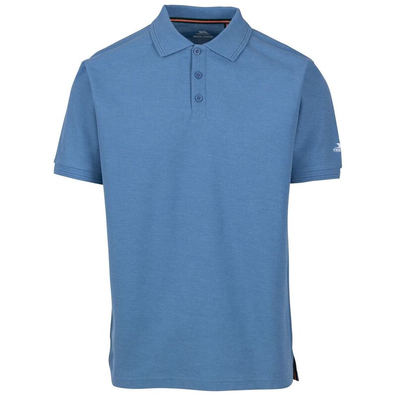 トレス通り手形 レディース トップス プルオーバー スポーツシャツ Trespass Mens Brave Polo Shirt Denim Blue ジーンズ
