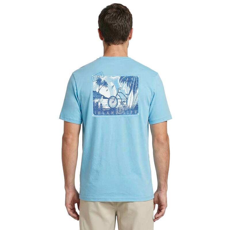 アイゾッド レディース トップス Tシャツ グラフィック Men IZOD Saltwater Short Sleeve Graphic Tee Island Life