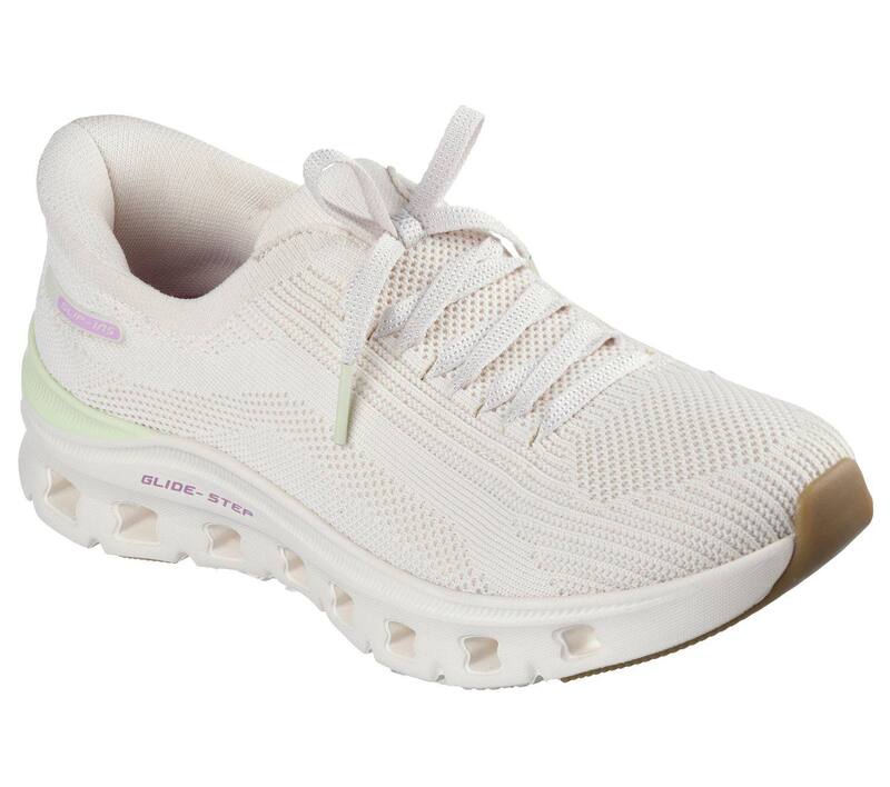 スケッチャーズ レディース シューズ スニーカー Skechers Hands Free Slip-ins Glide-Stepro Women\u0027s Comfort Sneakers Natural
