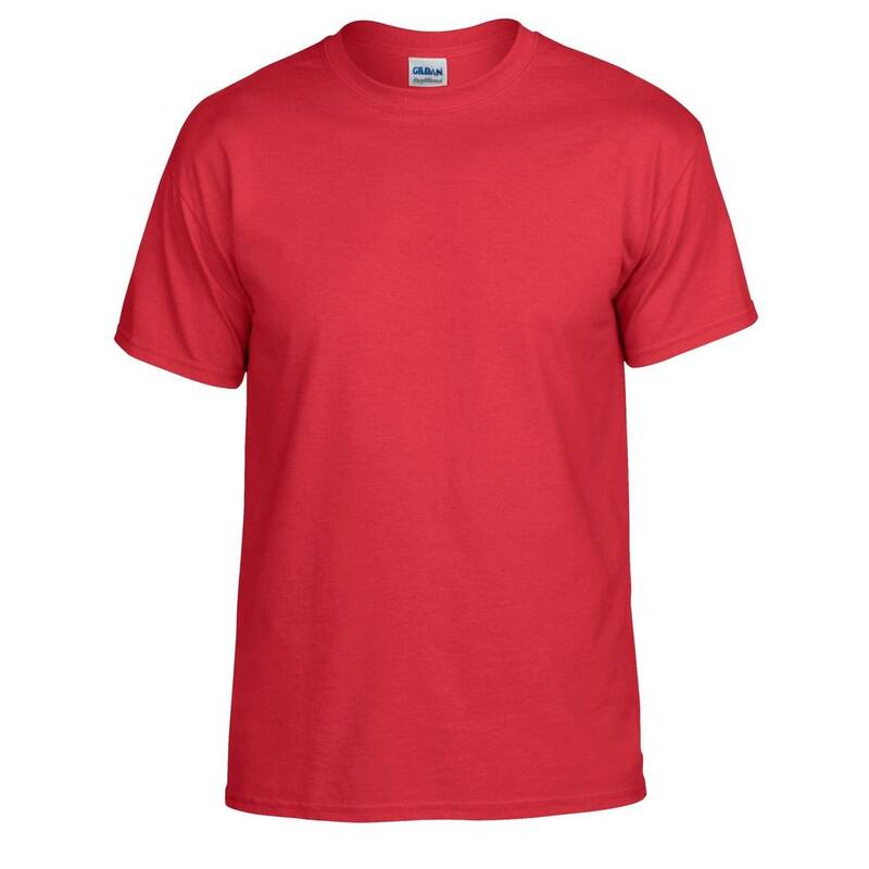 ギルダン レディース トップス Tシャツ Gildan Unisex Adult Plain DryBlend T-Shirt Red レッド｜ReVida 店