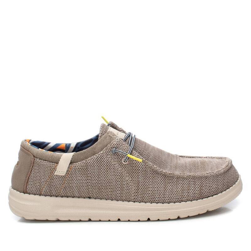 キシ引き分け レディース シューズ XTI Men\u0027s casual boat shoes 143576 Taupe トープ
