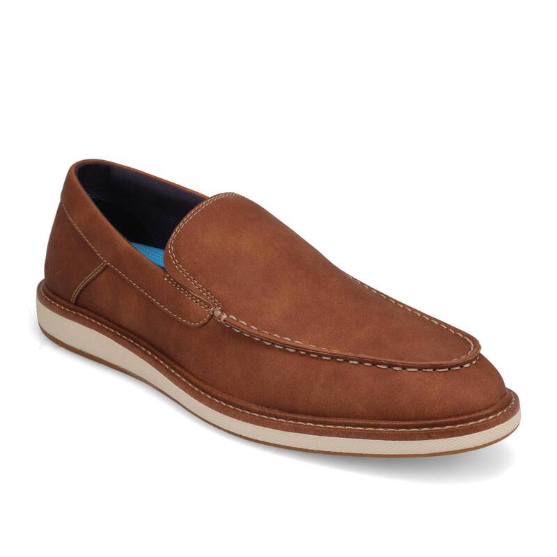 ドッカーズ レディース シューズ オックスフォード 置き目毛皮 Dockers Harmon Men\u0027s Matte Slip-On Moc Toe Loafers Cognac