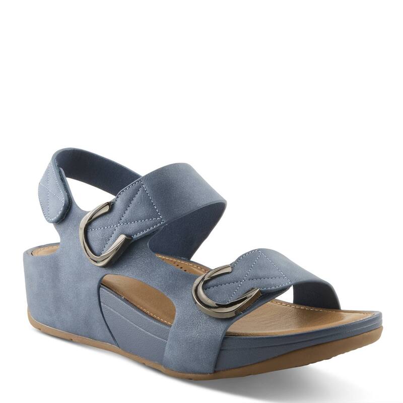 パトリシア レディース シューズ サンダル Patrizia Oceanway-Lux Women\u0027slingback Wedge Sandals Blue 青色 コンフォートサンダル-靴-レディース靴