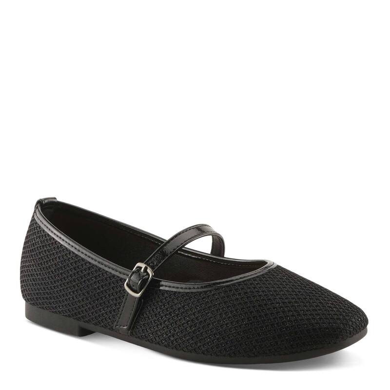 パトリシア レディース シューズ サンダル Patrizia Sabara Women\u0027s Comfort Mary Jane Flats Black 黒いこと