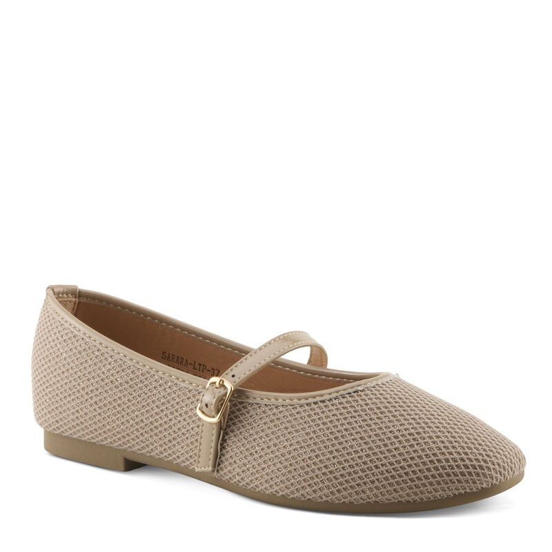パトリシア レディース シューズ サンダル Patrizia Sabara Women\u0027s Comfort Mary Jane Flats Lightaupe トープ