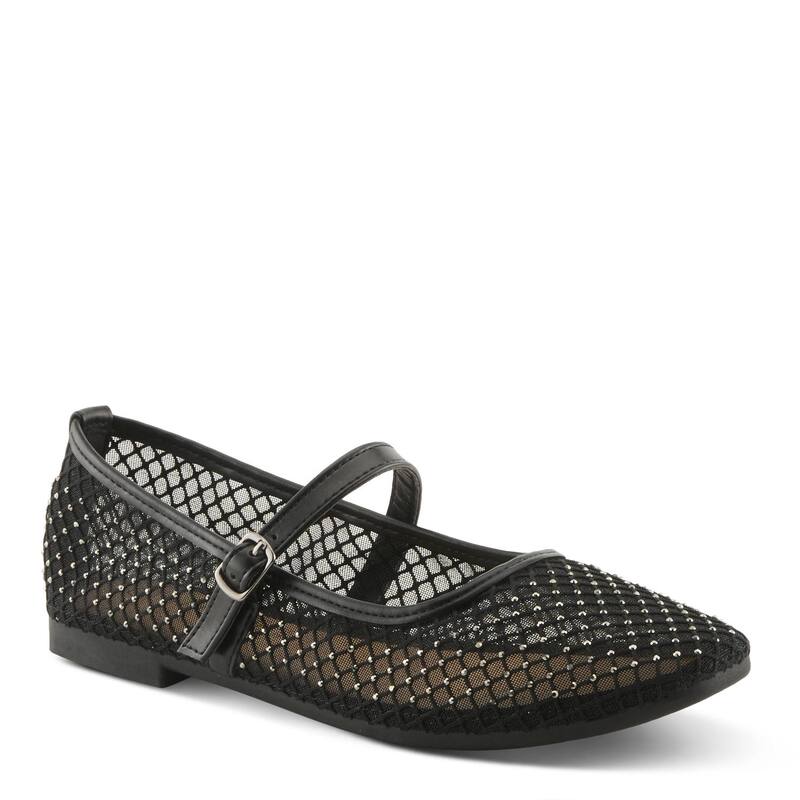 パトリシア レディース シューズ サンダル Patrizia Sharkey Women\u0027s Comfort Mary Jane Flats Black 黒いこと