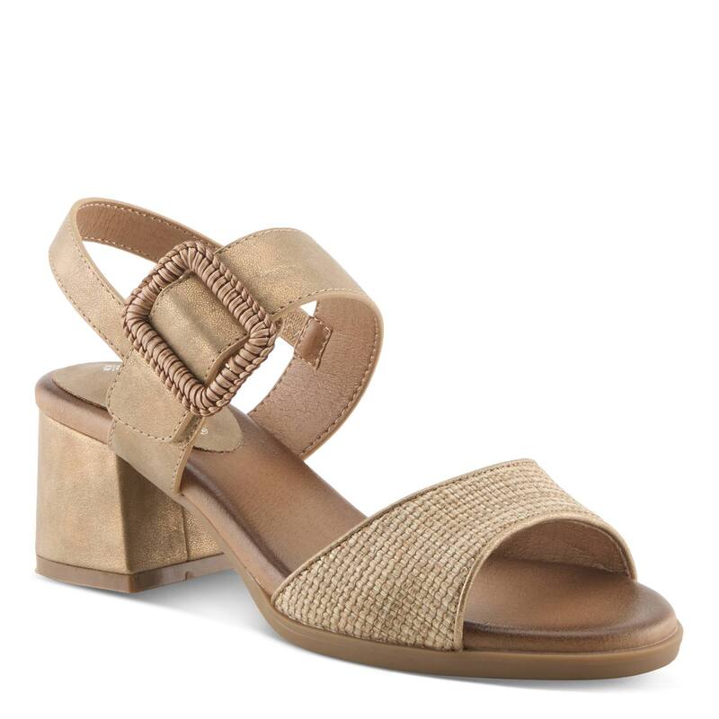 パトリシア レディース シューズ サンダル 踵 Patrizia Mambu Women\u0027s Block Heel Strappy Sandals Copper