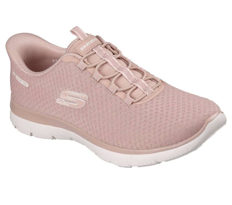 スケッチャーズ レディース シューズ スニーカー Skechers Hands Free Slip-insummits Women\u0027sneakers Rose