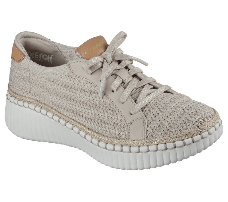 スケッチャーズ レディース シューズ サンダル Skechers Wilshire Blvd Passion Play Women\u0027shoes Taupe Gold トープ