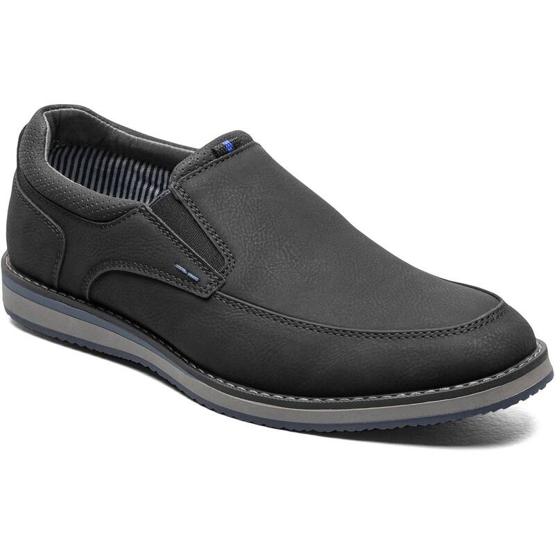 ノンかん木 レディース シューズ オックスフォード Nunn Bushyde II Men\u0027s Moc Toe Slip-On Shoes Black 黒いこと
