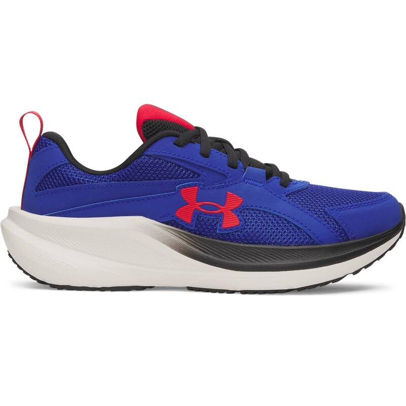 アンダーアーマー レディース シューズ スニーカー スピード競技 Under Armour Assert 11 Big Kids Charged+ Lace-Up Running Shoes Royal Black Red 黒いこと