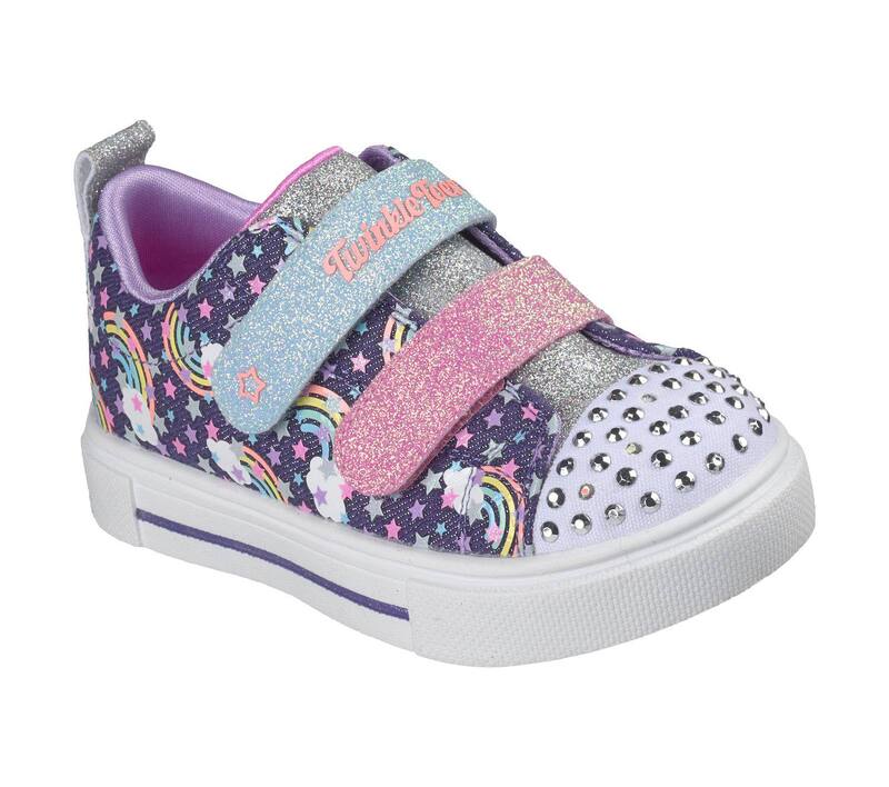 スケッチャーズ レディース シューズ スニーカー Skechers Twinkle Girls Walking Sneakers Navy Multi 米国海軍