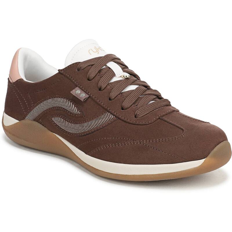 ライカ レディース シューズ スニーカー スピード競技 Ryka Era Women\u0027s Lace-Up Sneakers Fudge Brown 赤銅色