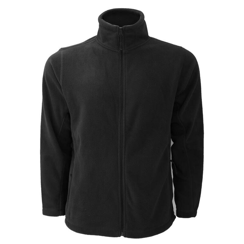 ラッセルアスレチック レディース アウター ジャケット・ブルゾン フリース Russell Athletic Russell Mens Full Zip Outdoor Fleece Jacket Black ブラック|ReVida 店