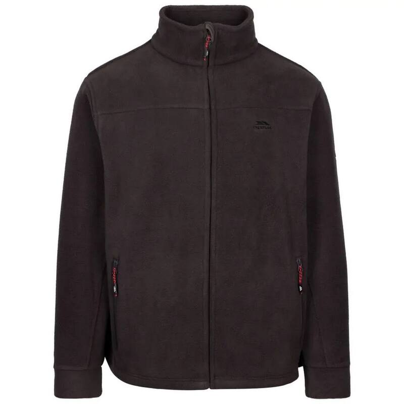 トレス通行手形 レディース アウター 上衣・上衣 フリース Trespass Mens Bernal Full Zip Fleece Jacket Carbon レディースファッション-コート・ジャケット