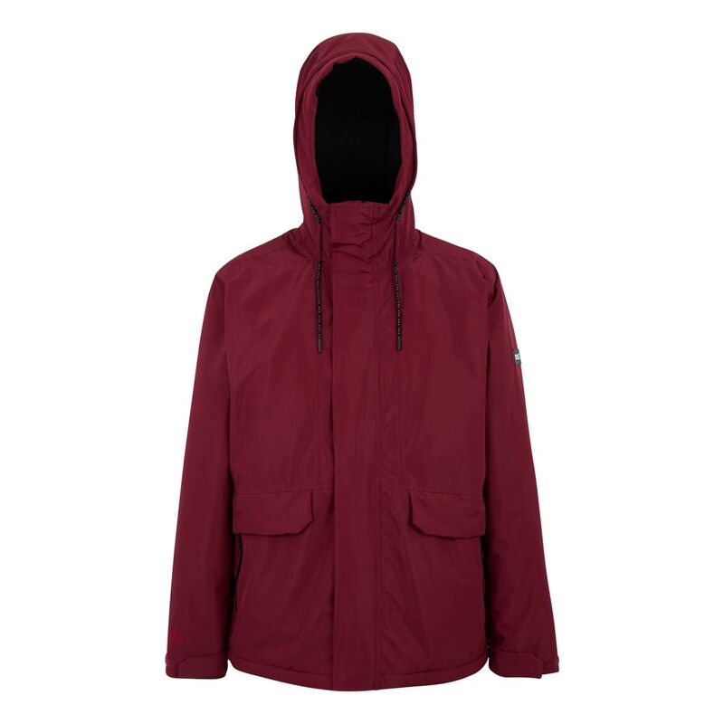 レガッタ レディース アウター ジャケット・ブルゾン Regatta Mensterlings Insulated Waterproof Jacket Dark Maroon And Black ブラック｜ReVida 店