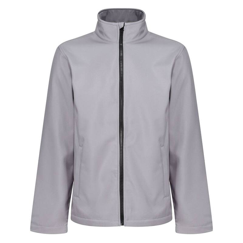 レガッタ レディース アウター 上衣・上衣 刷り上げる Regatta Standout Mens Ablaze Printable Soft Shell Jacket Rock Grey And Black 黒いこと