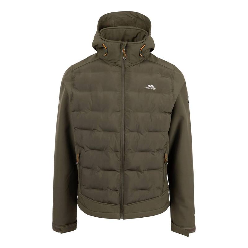 トレスパス レディース アウター ジャケット・ブルゾン Trespass Mens Alwero Softshell Hybrid Jacket Dark Vine