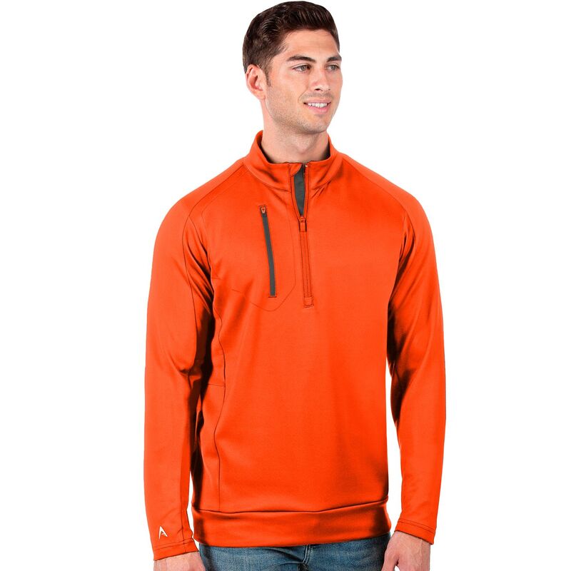 アンティグア レディース トップス Tシャツ Men's Antigua Generation 1/2-Zipullover Orange オレンジ｜ReVida 店