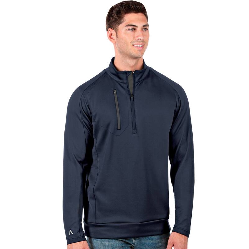 アンティグア レディース トップス Tシャツ Men Antigua Generation 1/2-Zipullover Slate スレート