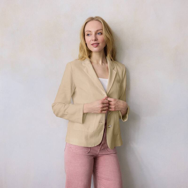 LC Lauren Conrad レディース アウター ジャケット・ブルゾン ブレザー Women's LC Lauren Conrad Patch Pocket Blazer Academy Khaki カーキ|ReVida 店