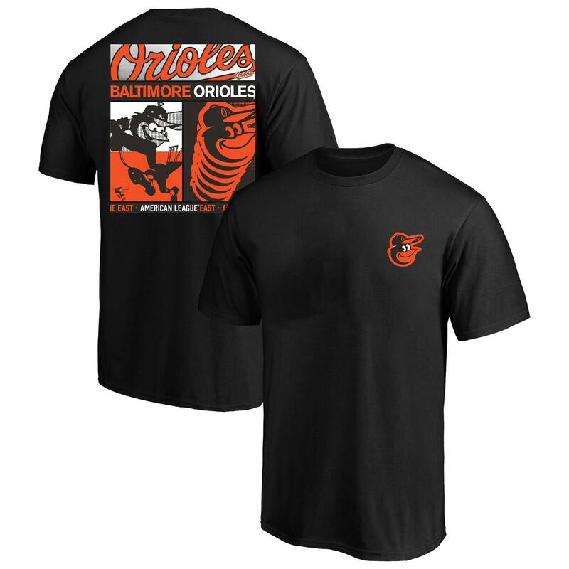 ファナティクス レディース トップス プルオーバー トール グラフィック Fanatics Men\u0027s Profile Black Baltimore Orioles Big \u0026 Tall Two-Sided Graphic T-Shirt Orl Black 黒いこと