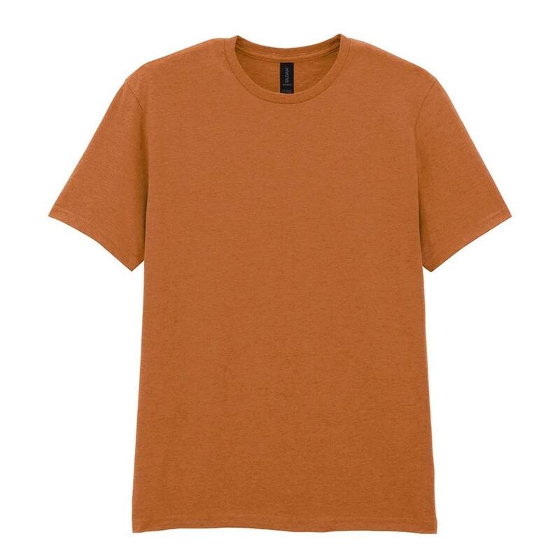 ギルダン レディース トップス ティーシャツ 綿織物 Gildan Mensoftstyle Ringspun Cotton T-Shirt Fan Texas Orange オレンジ色