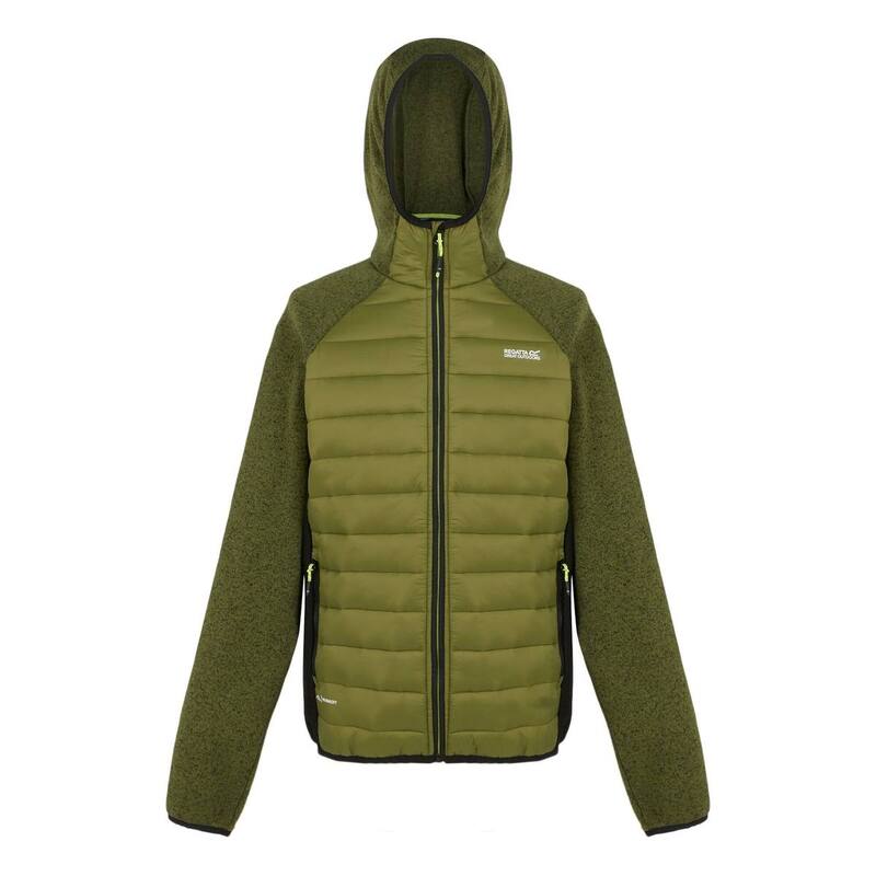 レガッタ レディース アウター 上衣・上衣 キルティング Regatta Mens Newhill Quilted Hybrid Jacket Nephrite Green 緑であること