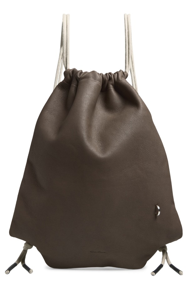 リックオウエンス レディース バッグ Rick Owens Drawstring Bag Dust/ Pearl パール｜ReVida 店 180,900円