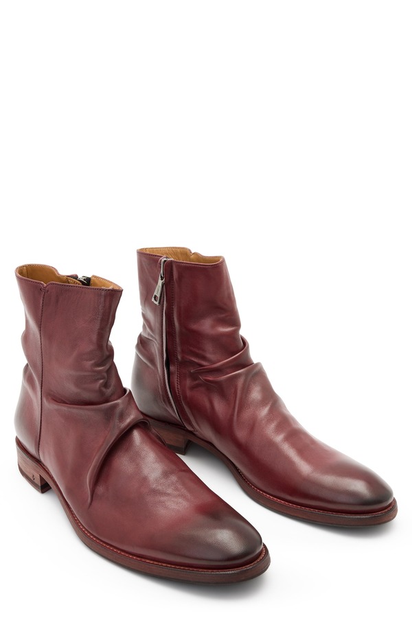 ジョンバルベイトス メンズ シューズ ブーツ・レインブーツ John Varvatos Morrison Sharpei Boot Wine ワイン