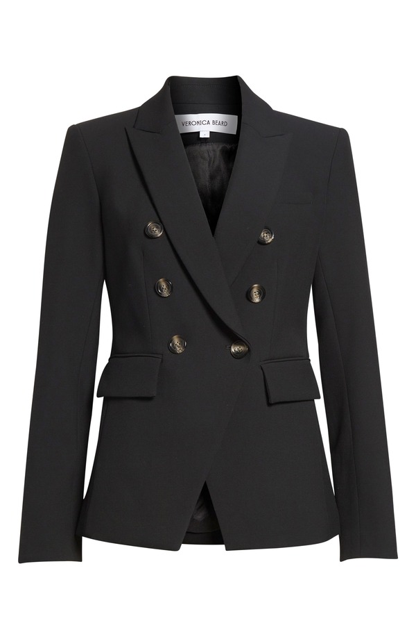 ヴェロニカ ベアード レディース アウター ジャケット・ブルゾン クレープ Veronica Beard Miller Stretch Crepe Dickey Jacket Black ブラック