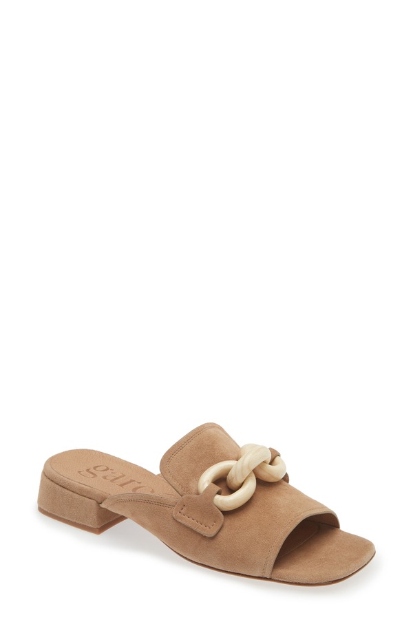 ペドロガルシア レディース シューズ 踵 サンダル Pedro Garcia Enna Slide Sandal Beige ベージュ