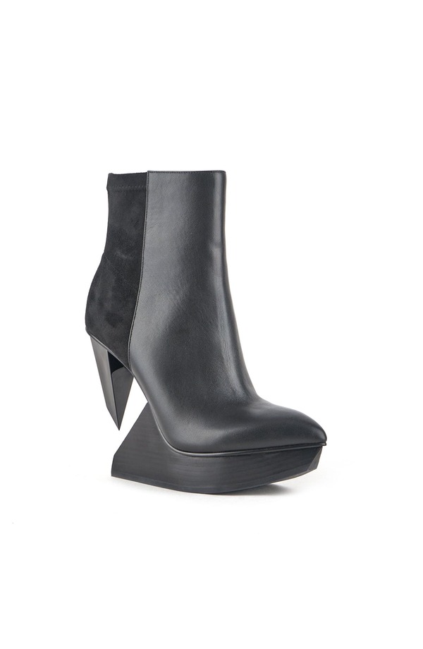 ユナイテッドヌード レディース シューズ ブーツ・レインブーツ プラットフォーム United Nudedge Platform Bootie Black ブラック