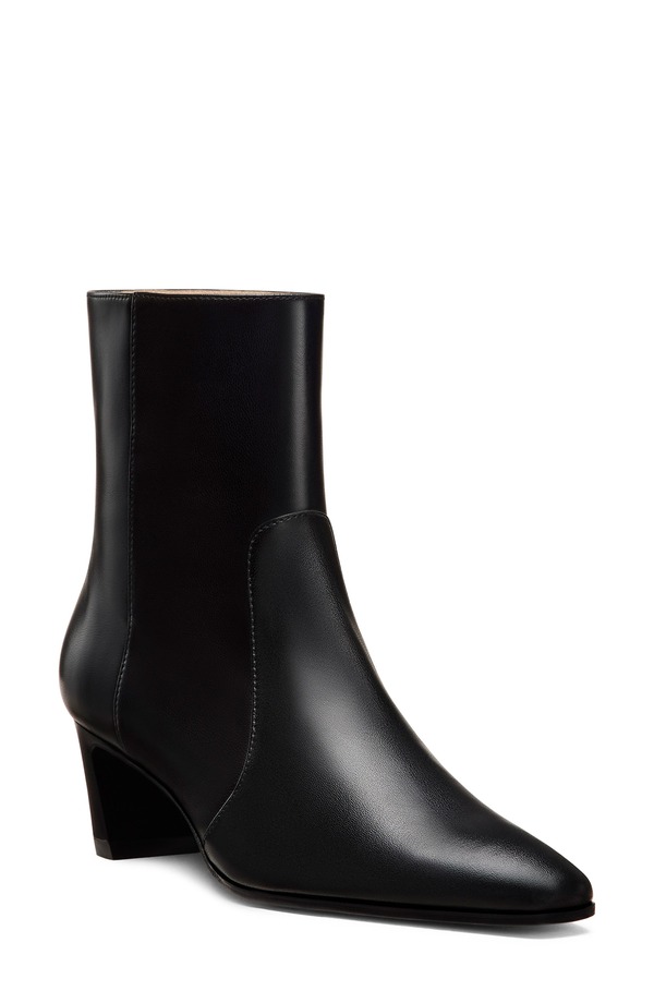 スチュアート ワイツマン レディース シューズ ブーツ・レインブーツ Stuart Weitzman Stassi Zip Bootie 50 Black 黒いこと