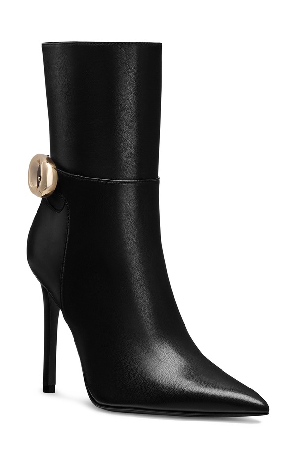 スチュアート ワイツマン レディース シューズ ブーツ・レインブーツ Stuart Weitzman Stuart Power Buckle Bootie Black 黒いこと