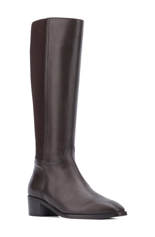 アクアタリア レディース シューズ ブーツ・レインブーツ Aquatalia Ricarda Weatherproof Knee High Boot Brown ブラウン|ReVida 店