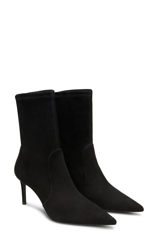 スチュアート ワイツマン レディース シューズ ブーツ・レインブーツ Stuart Weitzman Stuart Pointed Toe Bootie Black 黒いこと