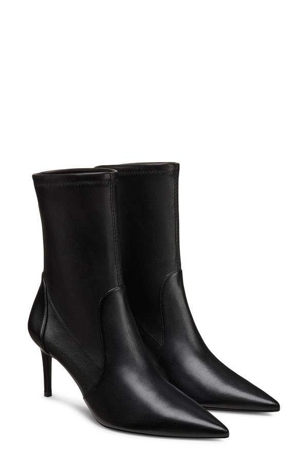 スチュアート ワイツマン レディース シューズ ブーツ・レインブーツ Stuart Weitzman Stuart Pointed Toe Bootie Black/ Black 黒いこと