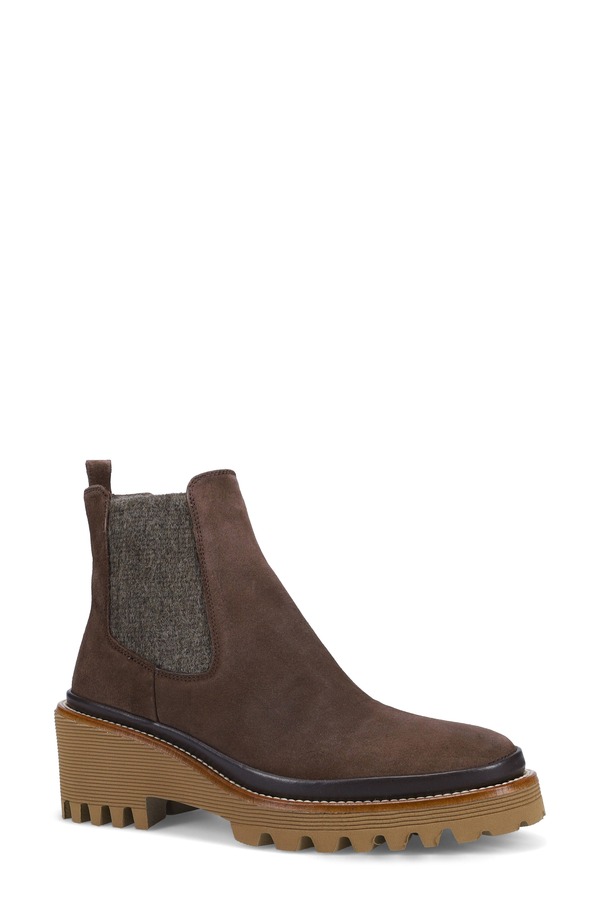 ロンホワイト レディース シューズ ブーツ・レインブーツ チェルシーブーツ チェルシー Ron Whitemmaline Weatherproof Chelsea Boot Chocolate 黒茶