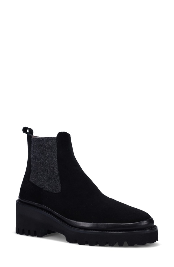 ロンホワイト レディース シューズ ブーツ・レインブーツ チェルシーブーツ チェルシー Ron Whitemmaline Weatherproof Chelsea Boot Onyx