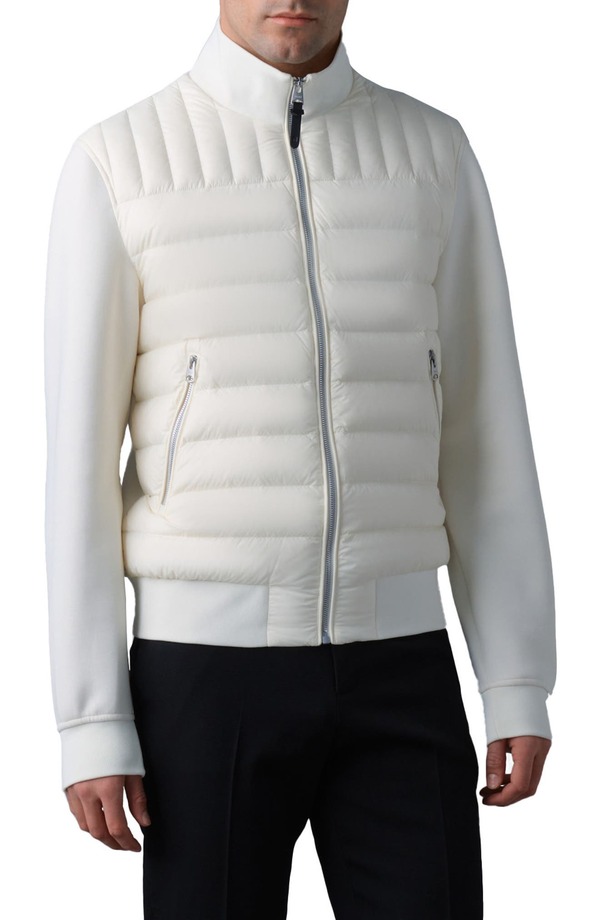 マッカージュ メンズ アウター ジャケット・ブルゾン キルティング ダウン Mackage Collin-R Quiltedown Puffer Jacket Cream クリーム
