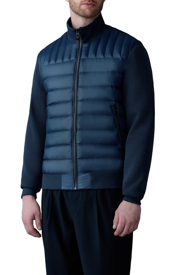 マッカージュ メンズ アウター ジャケット・ブルゾン キルティング ダウン Mackage Collin-R Quiltedown Puffer Jacket Navy ネイビー